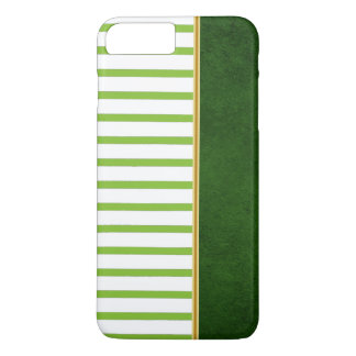 Coque iPhone 7 à rayures vertes