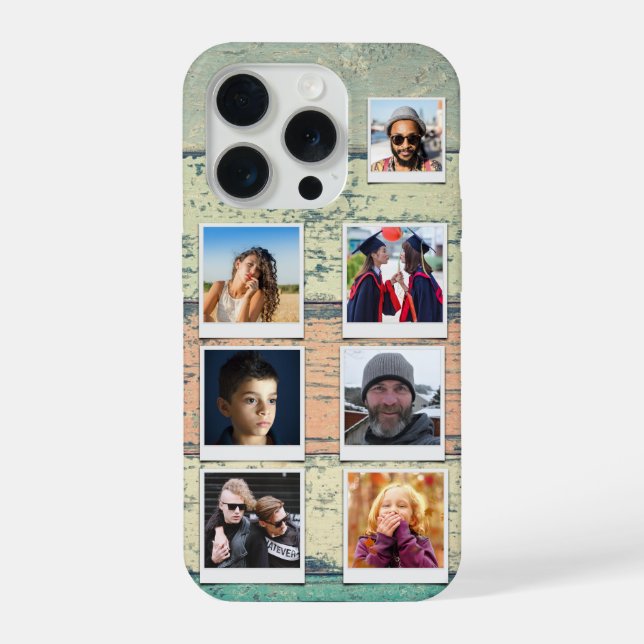 Coque iPhone 7 Collage de photos (Verso)
