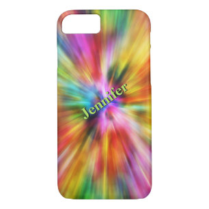 Coque iPhone 7 Lumières arc-en-ciel Personnali