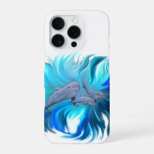 Coque iPhone 16 Pro À l'école Dolphin