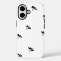 Coque iPhone à motif d'abeille mignonne – Minimali