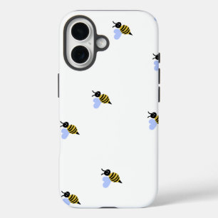 Coque iPhone à motif d'abeille mignonne – Minimali