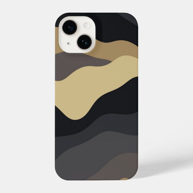 Coque iPhone Abstract Wave Phone Case  (Verso)
