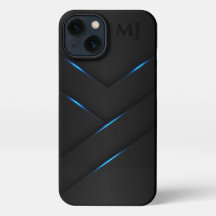 Abstrait Black Blue Steel Toutes les options