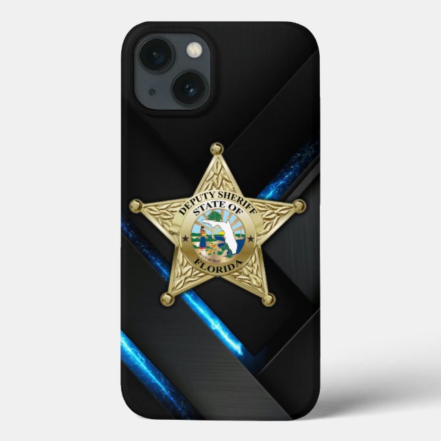 Coque iphone adjoint du shérif de Floride (Verso)