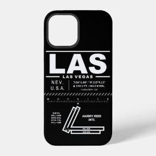 Coque iPhone 12 Aéroport international Harry Reid LAS