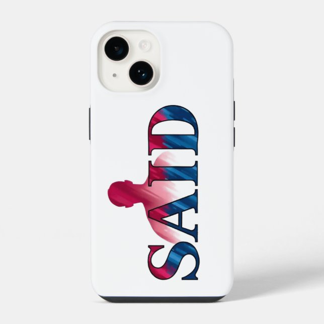 Coque iPhone Affaire de téléphone (Verso)