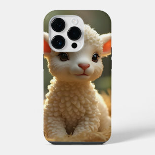 COQUE POUR iPhone 14 PLUS AGNÉAU MIGNON DANS LA CRÈCHE