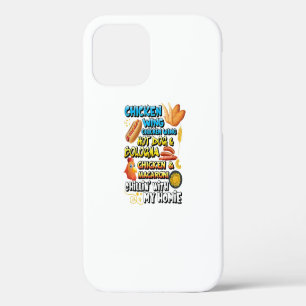 Coque iPhone 12 Aile de poulet cuite Aile de poulet Hot Dog Bologn