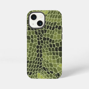 Etui iPhone 13 Mini alligator imprimer peau de crocodile