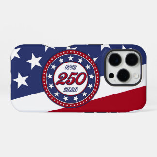 Coque iPhone 16 Pro America’s 250th Birthday With USA Flag