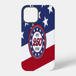 Coque iPhone 12 America’s 250th Birthday With USA Flag