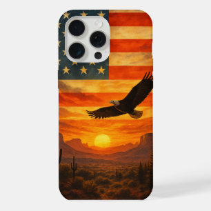 American Pride au coucher du soleil