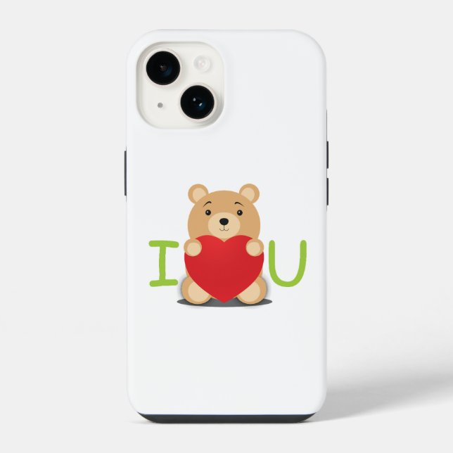 Coque iPhone Amour (Verso)