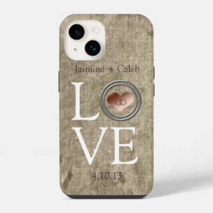 Coque Pour iPhone 14 Amour-Avec cette bague de Shirley Taylor