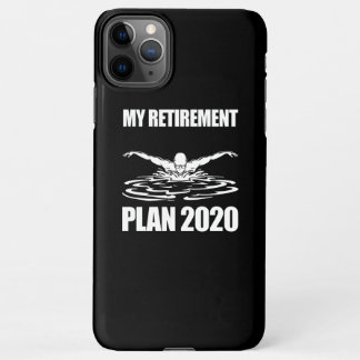 Coque iPhone 11Pro Max Amoureux de natation| Ma retraite Plante de natati