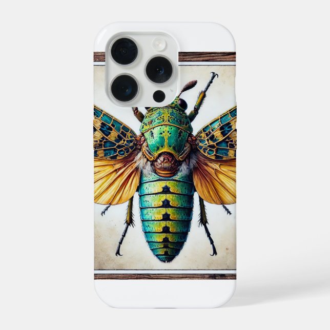 Coque iPhone Anatya Insect Dorsal View 130724IREF122 - Watercol (Verso)