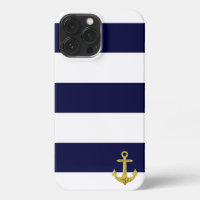 Ancrage or rayures nautiques 