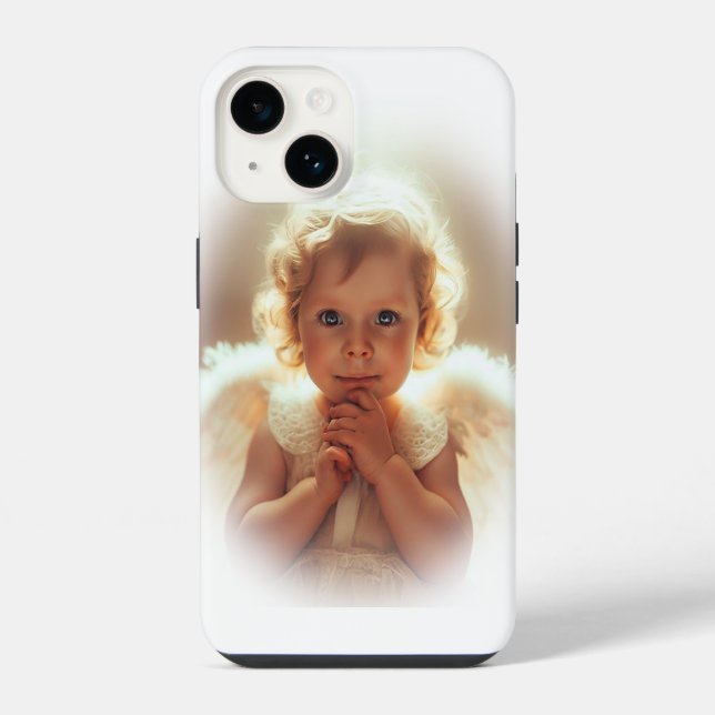 Coque iPhone Anges bébés (Verso)