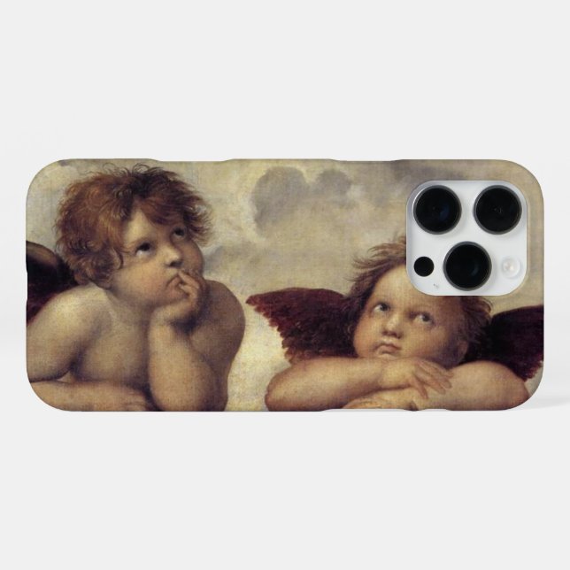 Coque iPhone Anges de Raphaël (Verso Horizontal)
