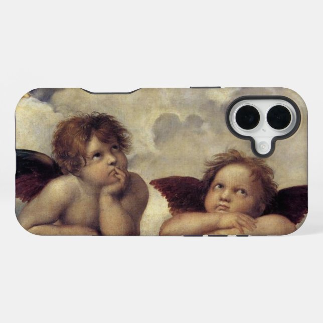 Coque iPhone Anges de Raphaël (Verso Horizontal)