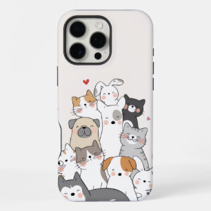 Coque iPhone 16 Pro Max animaux mignons
