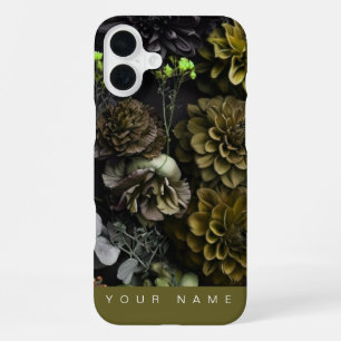 Coque iPhone 16 Plus Antiquité des fleurs hantées