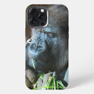 Etui iPhone 13 Pro Max Ape hood ~ Japonais Gorilla Manger