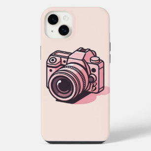 Appareil photo numérique reflex tendance rose pers