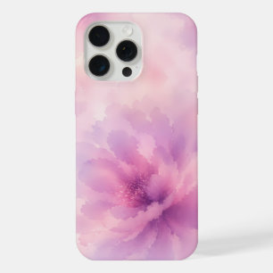 Aquarelle Fleur de Lavande Rose Abstrait