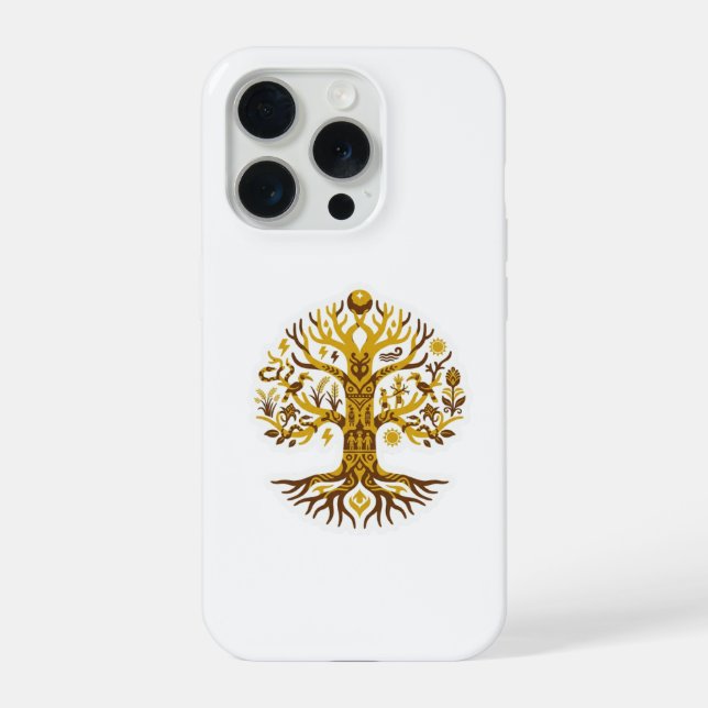 Coque iPhone Arbre de Vie (Verso)