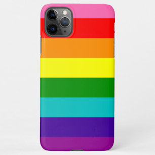 Coque iPhone 11Pro Max Arc en ciel LGBT drapeau gay