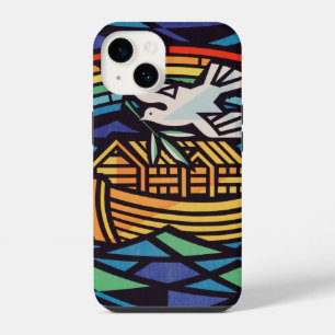 Coque Pour iPhone 14 Arche de Noé avec Saint-Esprit