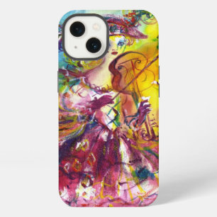 Etui iPhone 13 ARLECCHINA  VIOLONISTE / Nuit de Carnaval Vénitien