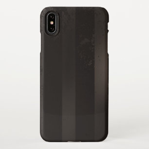 Coque iPhone XS Max Arrière - plan brun rayé Steampunk