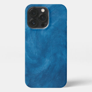 Etui iPhone 13 Pro Arrière - plan en marbre bleu