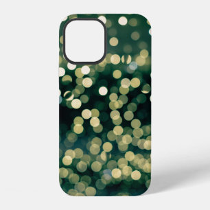Coque iPhone 12 Arrière-plan flou. La fête de vacances. abstrait