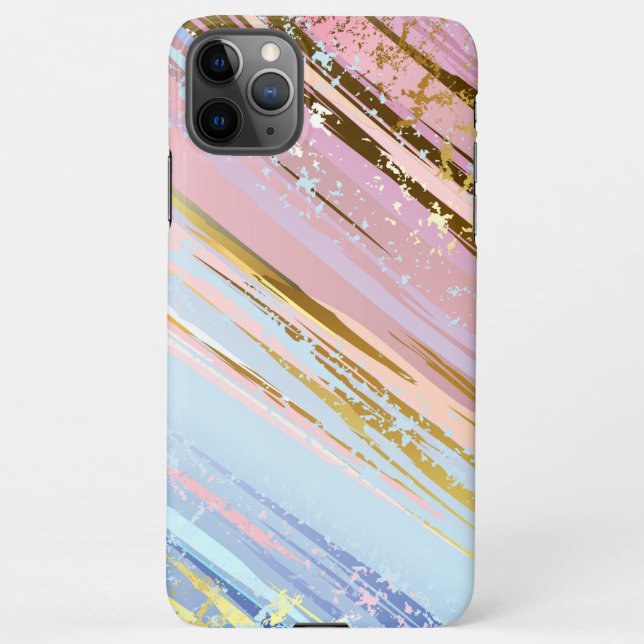Coque iPhone Arrière - plan rose texturé (Dos)