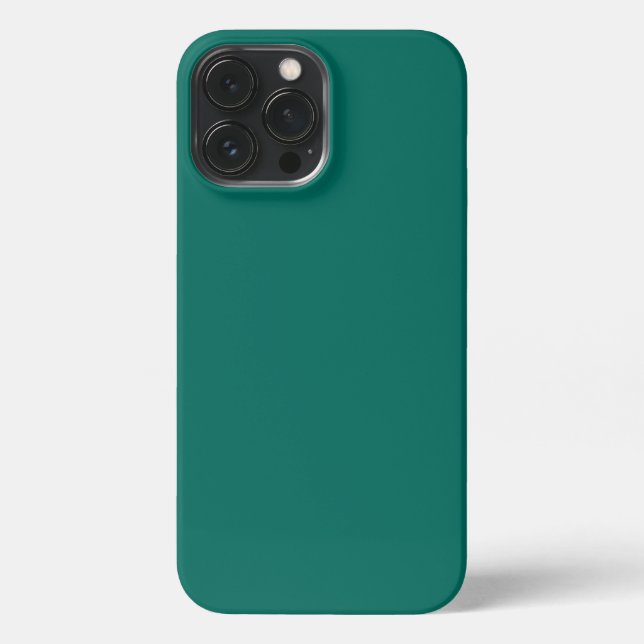 Coque iPhone Arrière - plan turquoise à si vous le souhaitez (Verso)