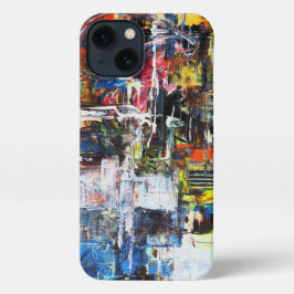 Etui iPhone 13 Art Abstrait