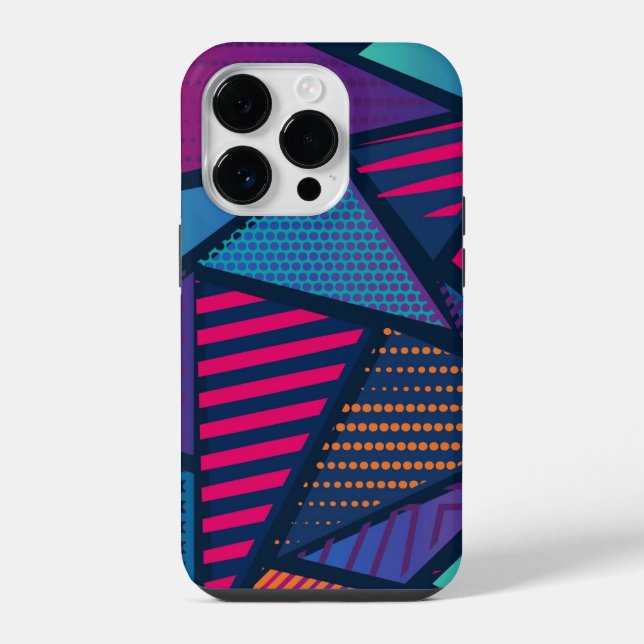 Coque iPhone art Abstrait (Verso)
