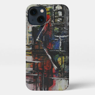 Etui iPhone 13 Art Abstrait