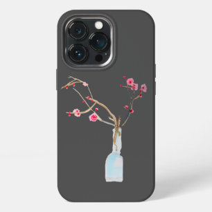 Etui iPhone 13 Pro Art aquarelle de fleurs de cerisier sakura