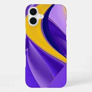 Coque iPhone 16 Plus Art arc-en-ciel Abstrait 3D