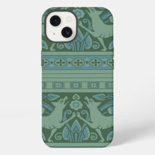 Etui iPhone 13 Art Déco Nouveau Chien Nature Motif Animal