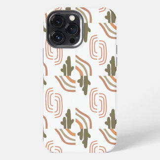 Etui iPhone 13 Pro Max Art floral abstrait