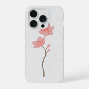 Art floral minimaliste rose Sakura fleur de cerisi