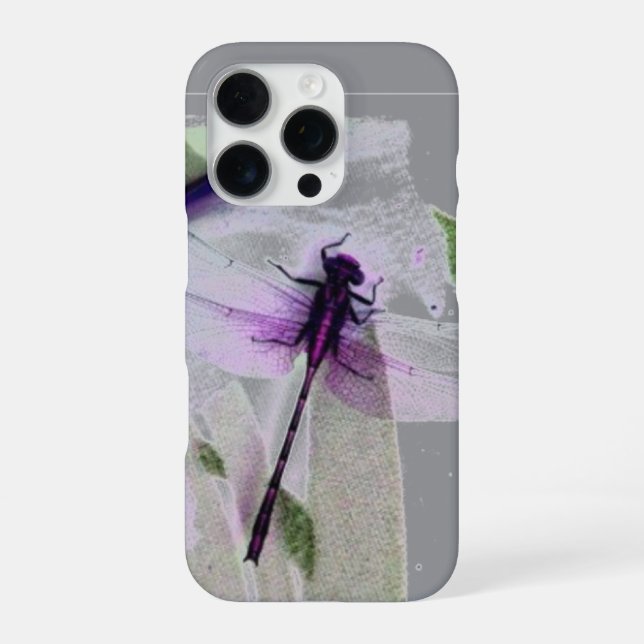 Coque iPhone Art libellule (Verso)