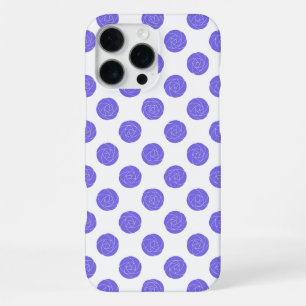 Coque iPhone 16 Pro Max Art Nouveau Mackintosh Rose Retro Floral Violet