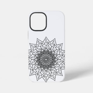 Coque iPhone 12 Mini art pop mandala